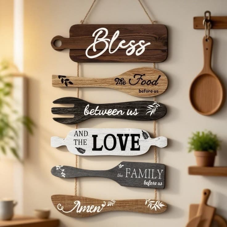 RUSTIC KITCHEN WALL DECOR