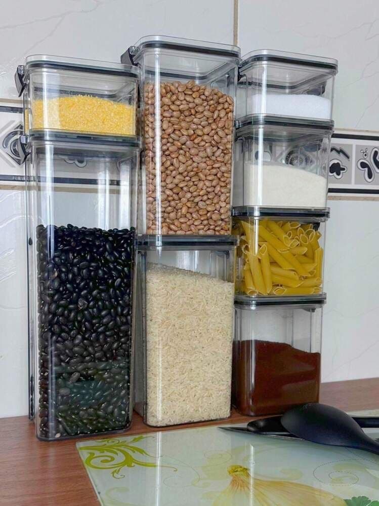 8PCS AIRTIGHT FOOD STORAGE SET