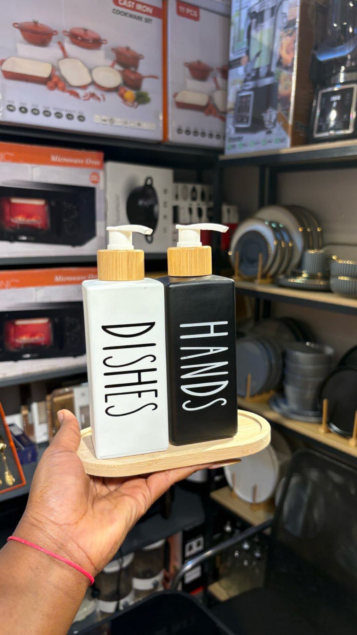 SOAP DISPENSER SET